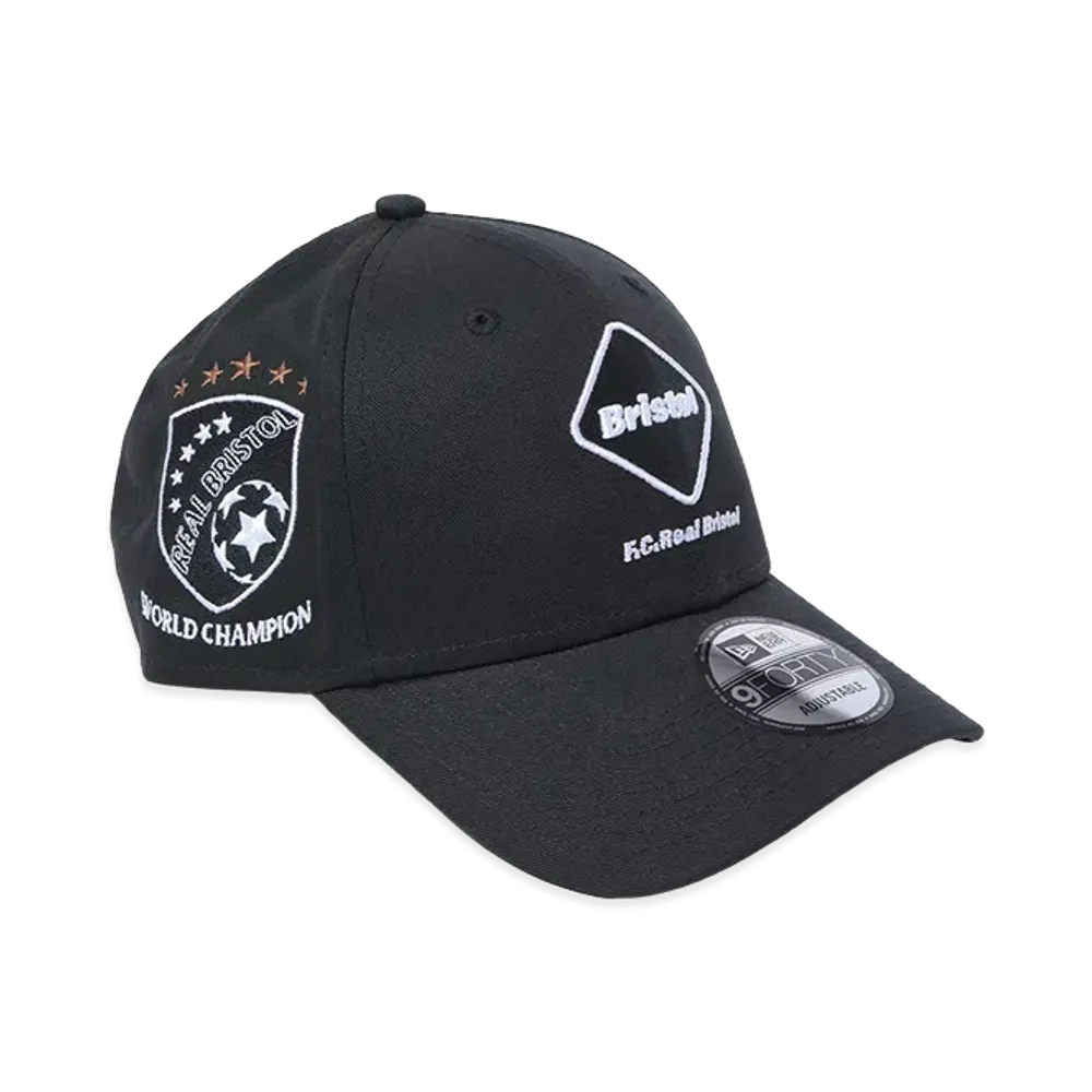 F.C.Real Bristol x New Era Champions 9Forty Cap "Black"