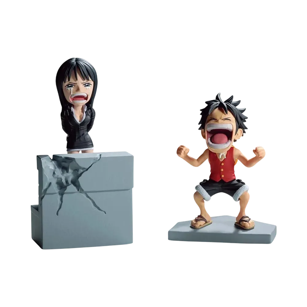 BANPRESTO "World Coletable Figure Log Stories" -ONE PIECE- Monkey D. Luffy & Nico Robin