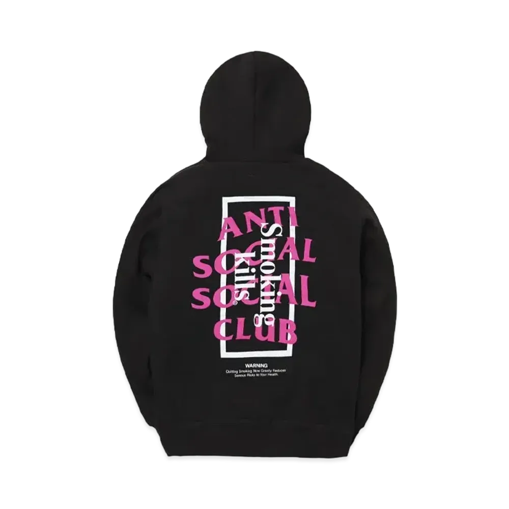 ANTI SOCIAL SOCIAL CLUB collaboration with #FR2 Smoking kills Hoodie "Black"