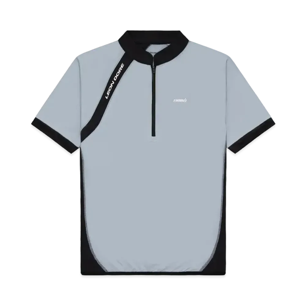 Aime Leon Dore Zip Cycling Shirt "Blue"