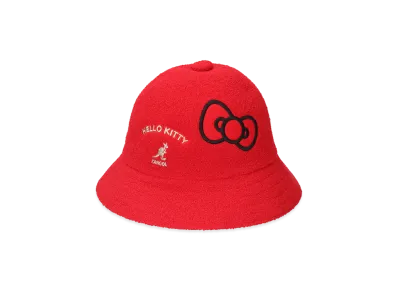 KANGOL x HELLO KITTY Bermuda Casual "Scarlet"