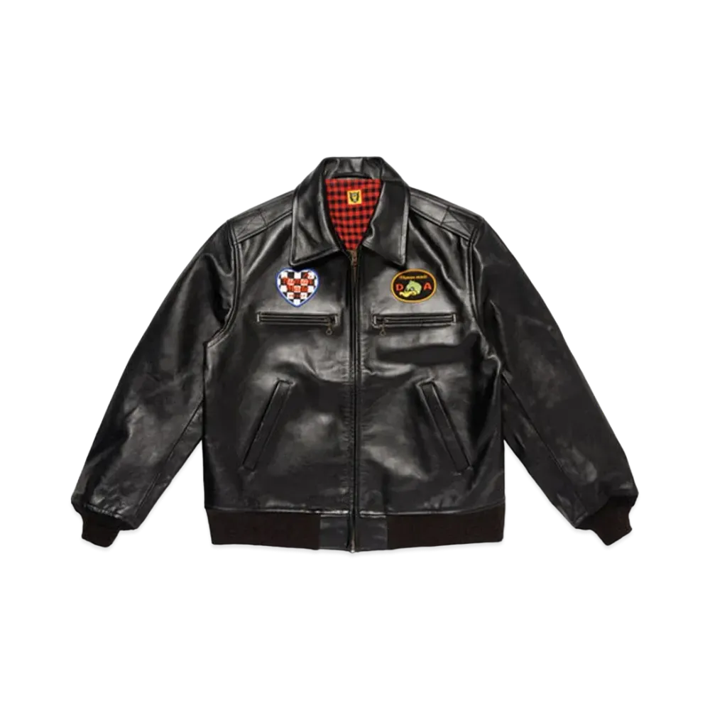 HUMAN MADE Leather Jacket "Black"