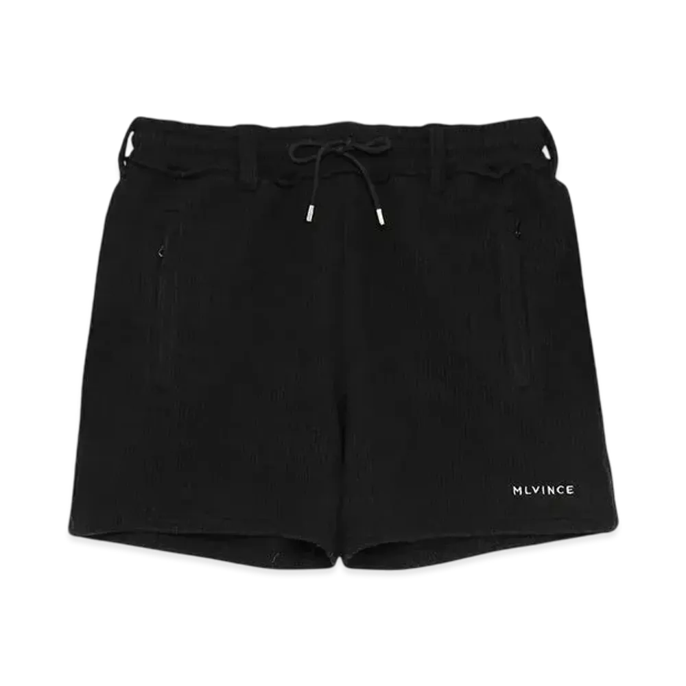 MLVINCE KNIT SHORTS"BLACK"
