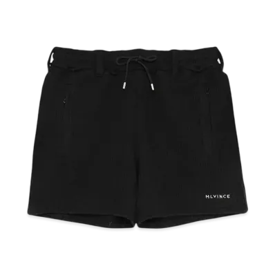 MLVINCE KNIT SHORTS"BLACK"