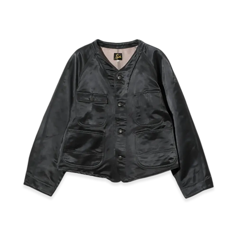 NEEDLES Engineer Jacket - C/N Sateen "Black"