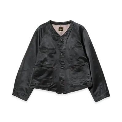 NEEDLES Engineer Jacket - C/N Sateen "Black"