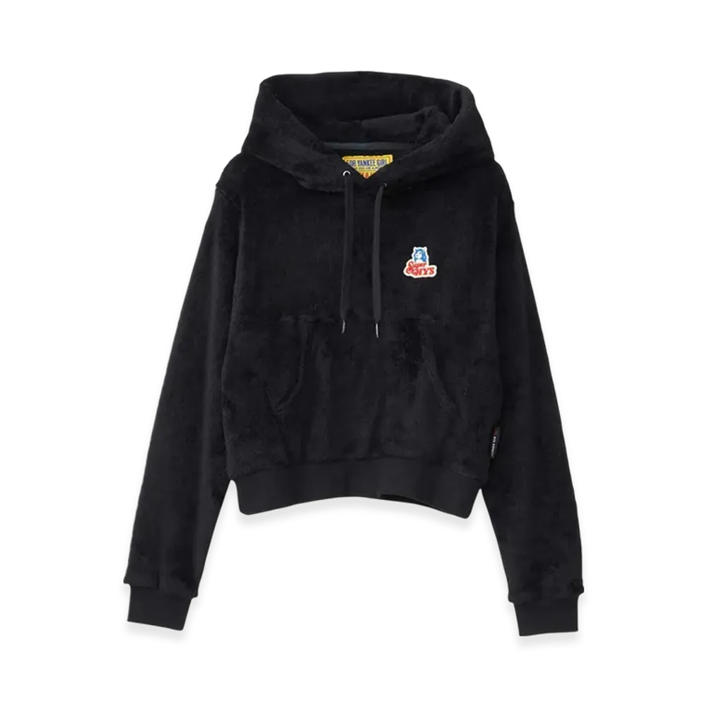 HYSTERIC GLAMOUR Super HYS Patch Hoodie "Black"