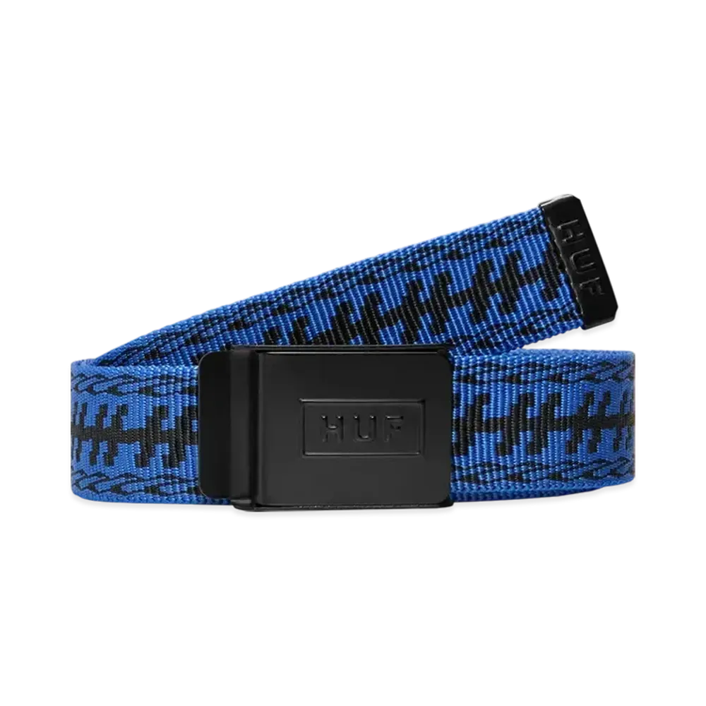 HUF Summer 25 Fillmore Tape Belt "Pacific Blue"