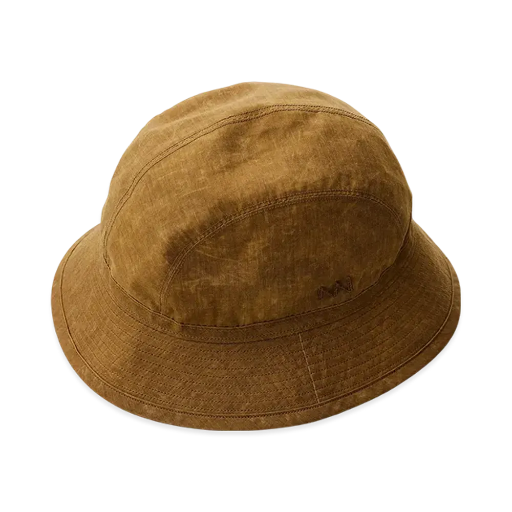 NICENESS Tyler.H Reversible Solid Hat "Mustard/Brown"
