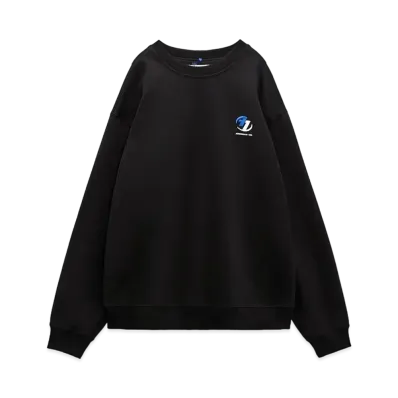 ADERERROR x ZARA Over Size Sweatshirt "Black"