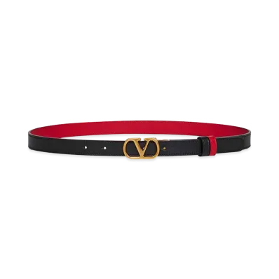 Valentino Women's Vlogo Signature Belt "Black"