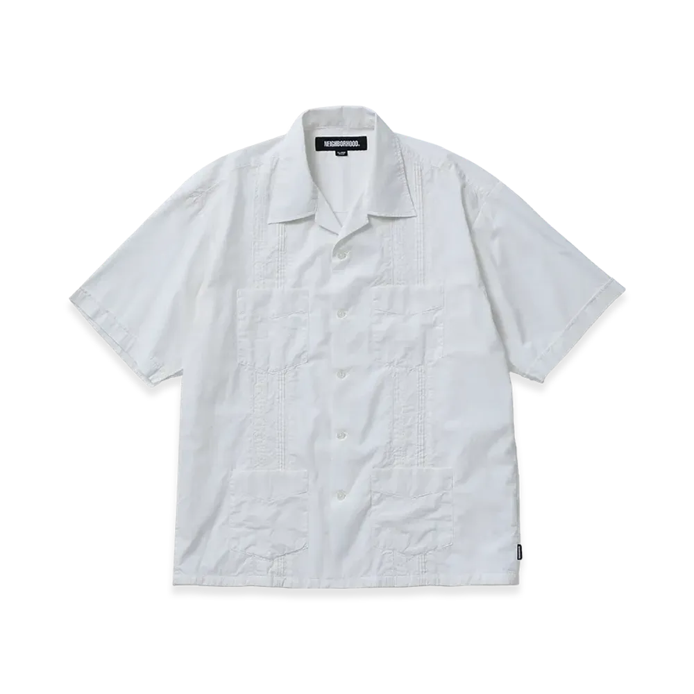 NEIGHBORHOOD Guayabera Shirt SS "White"