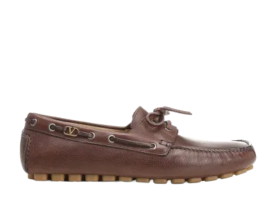 Valentino Garavani Driver Fastaway Loafer "Brown"