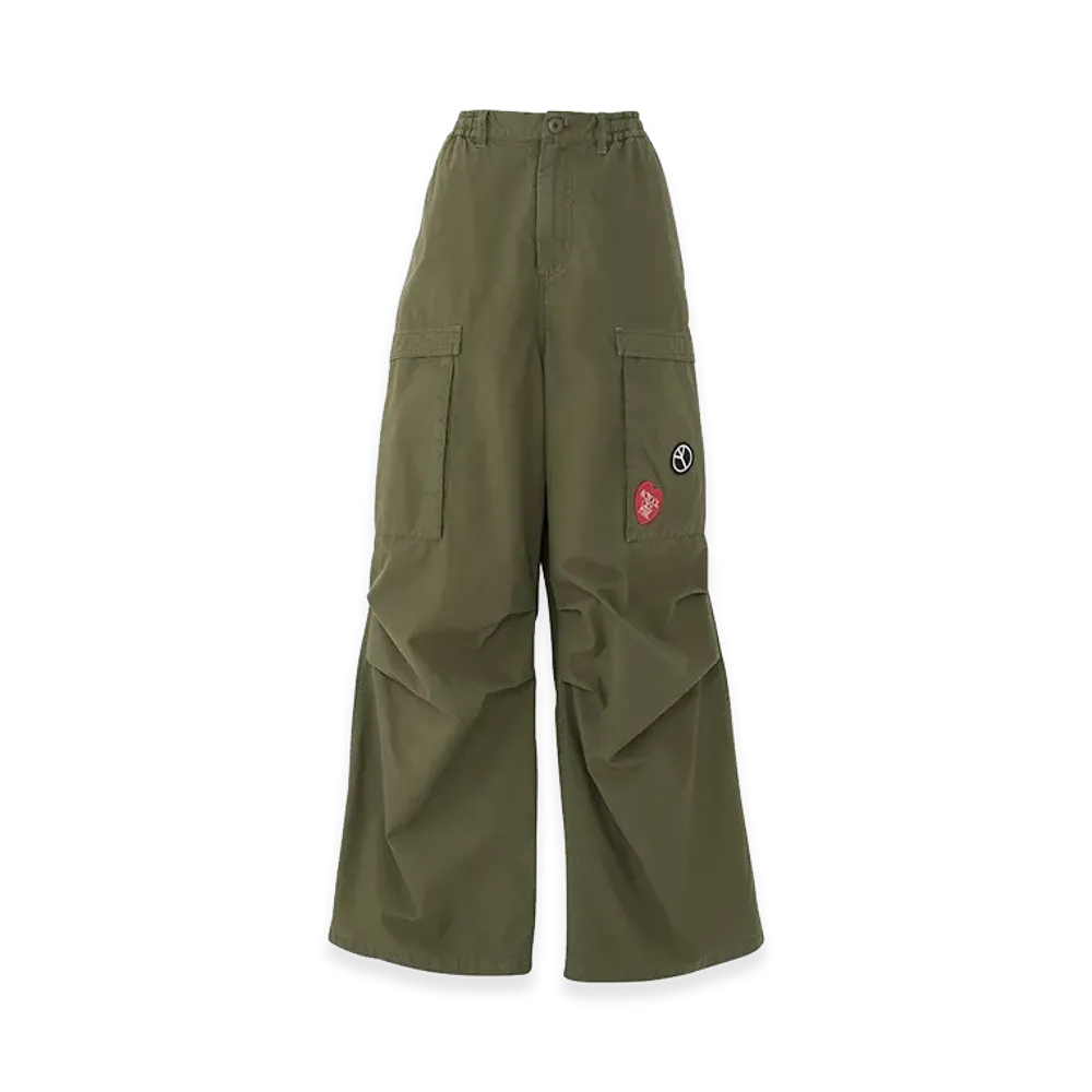 HYSTERIC GLAMOUR Women's Military Cargo Pants "Khaki"