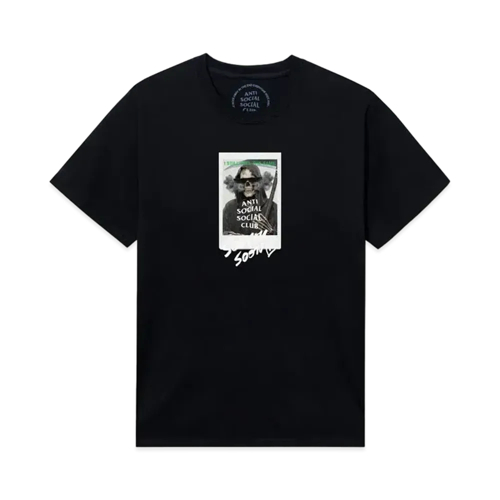 ANTI SOCIAL SOCIAL CLUB See You Soon Tee "Black"