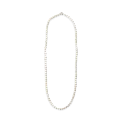 Needles Necklace White Pearl "White"