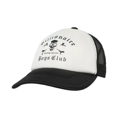 BOUNTY HUNTER x BILLIONAIRE BOYS CLUB MESH CAP "WHITE"