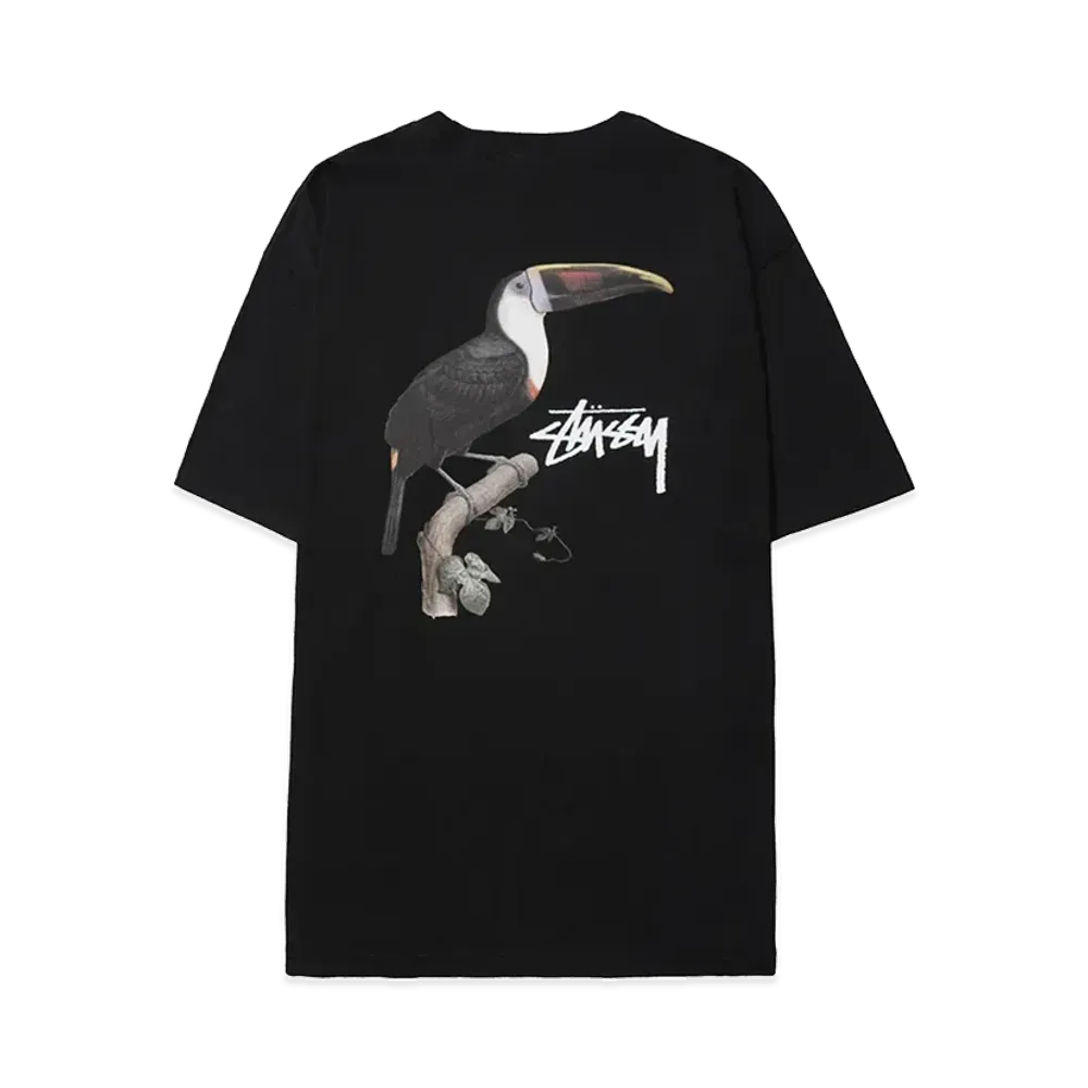 Stussy Toucan Tee "Black"