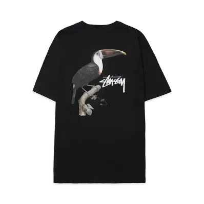 Stussy Toucan Tee "Black"