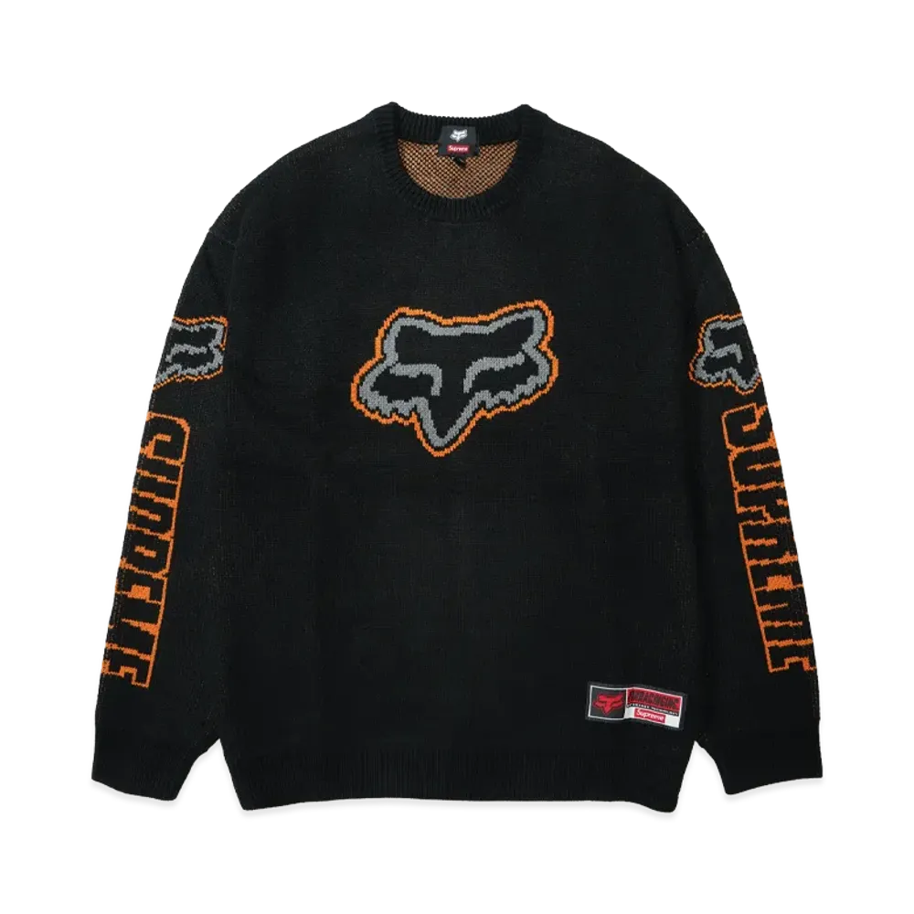 Supreme x Fox Racing Sweater "Black"