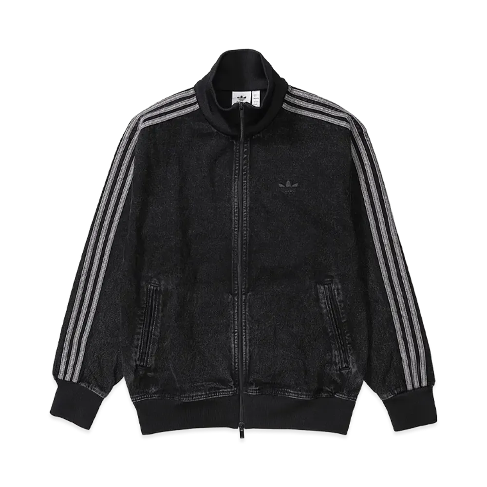 adidas Adicolor Denim Firebird Track Top "True Black Denim"