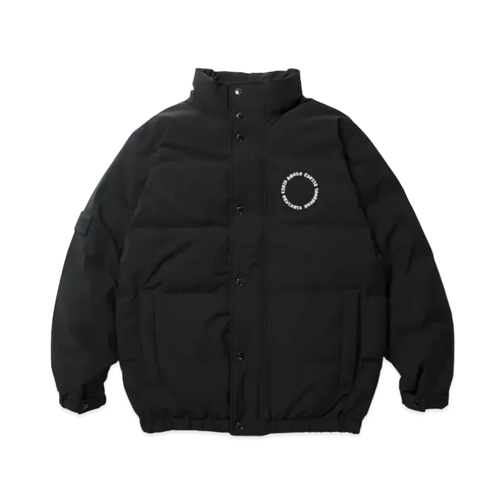 APHRODITEGANG Circle Logo Down Jacket "Black"