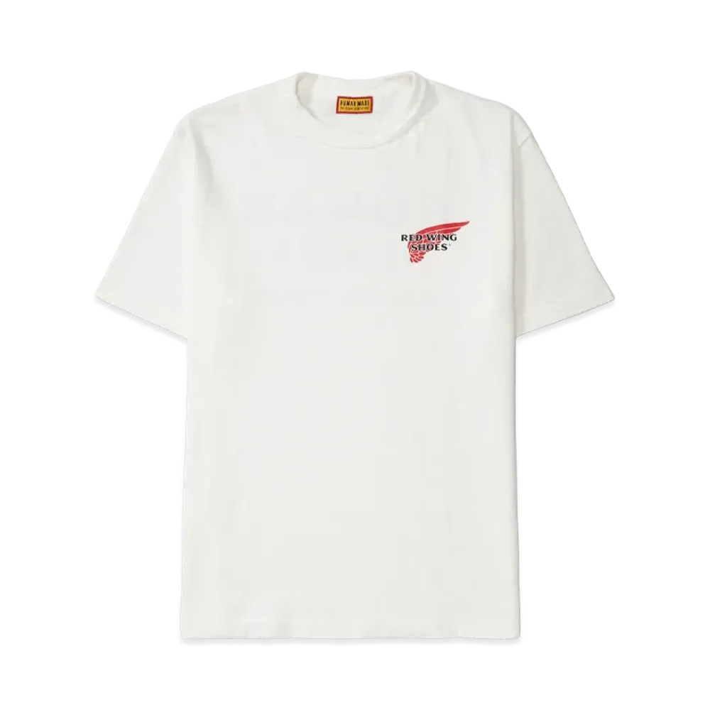HUMAN MADE x RED WING Graphic T-Shirt "White"