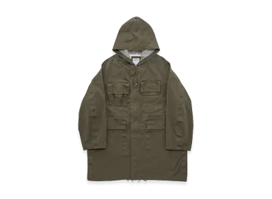 visvim Copleston Field Parka 3L DMGD "Olive"