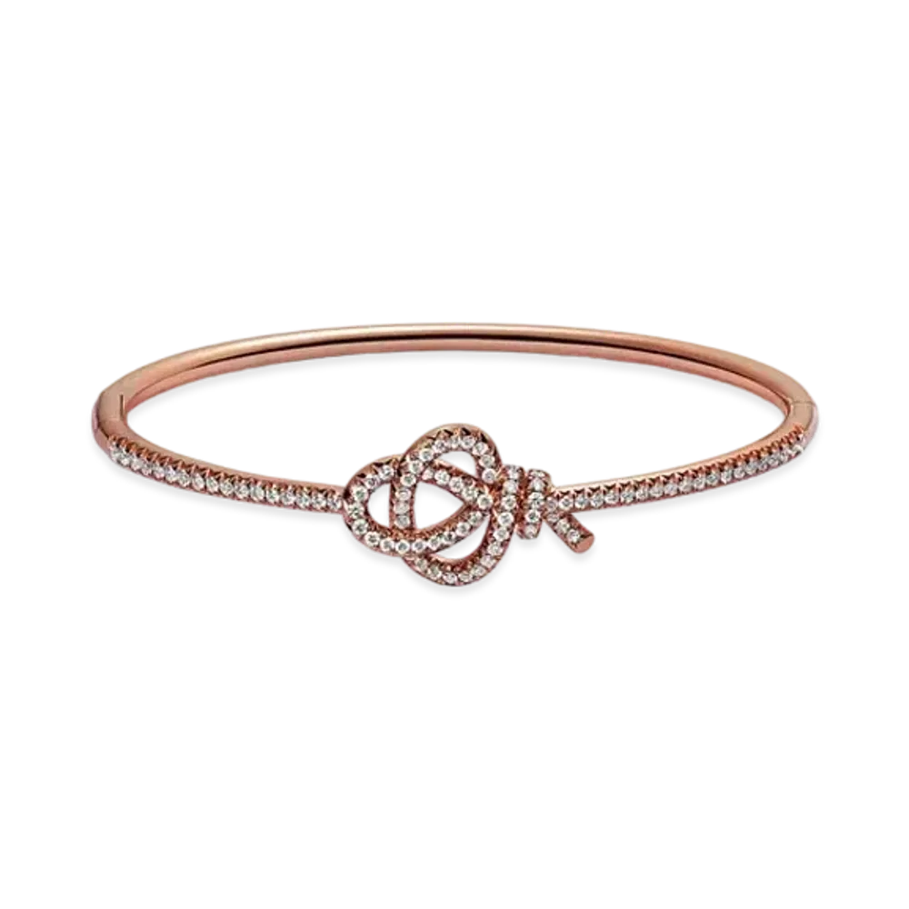 Tiffany & Co. Hinged Bracelet with Diamonds "Rose Gold"