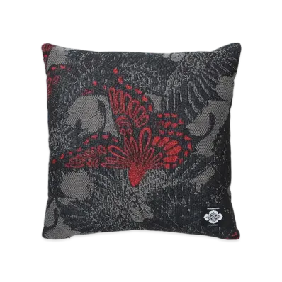 APHRODITEGANG GAKKIN x BUDSPOOL Sanencho Jacquard Cushion "Black"