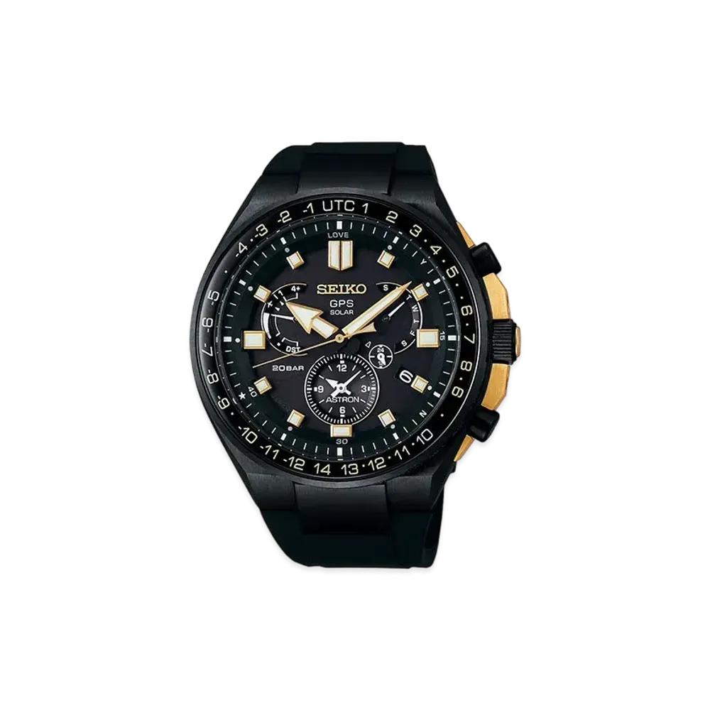 SEIKO Astron Dual Time Novak Djokovic 2018 Limited Model "Black" SBXB174