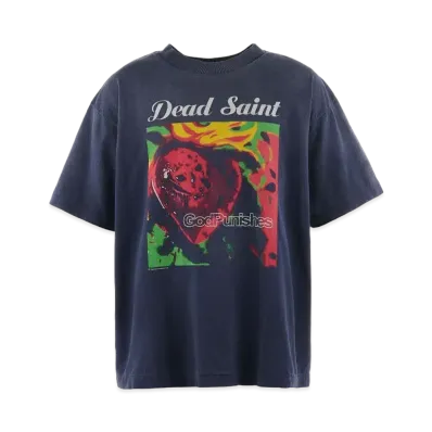 SAINT Mxxxxxx SS Tee_Dead Saint "Navy"