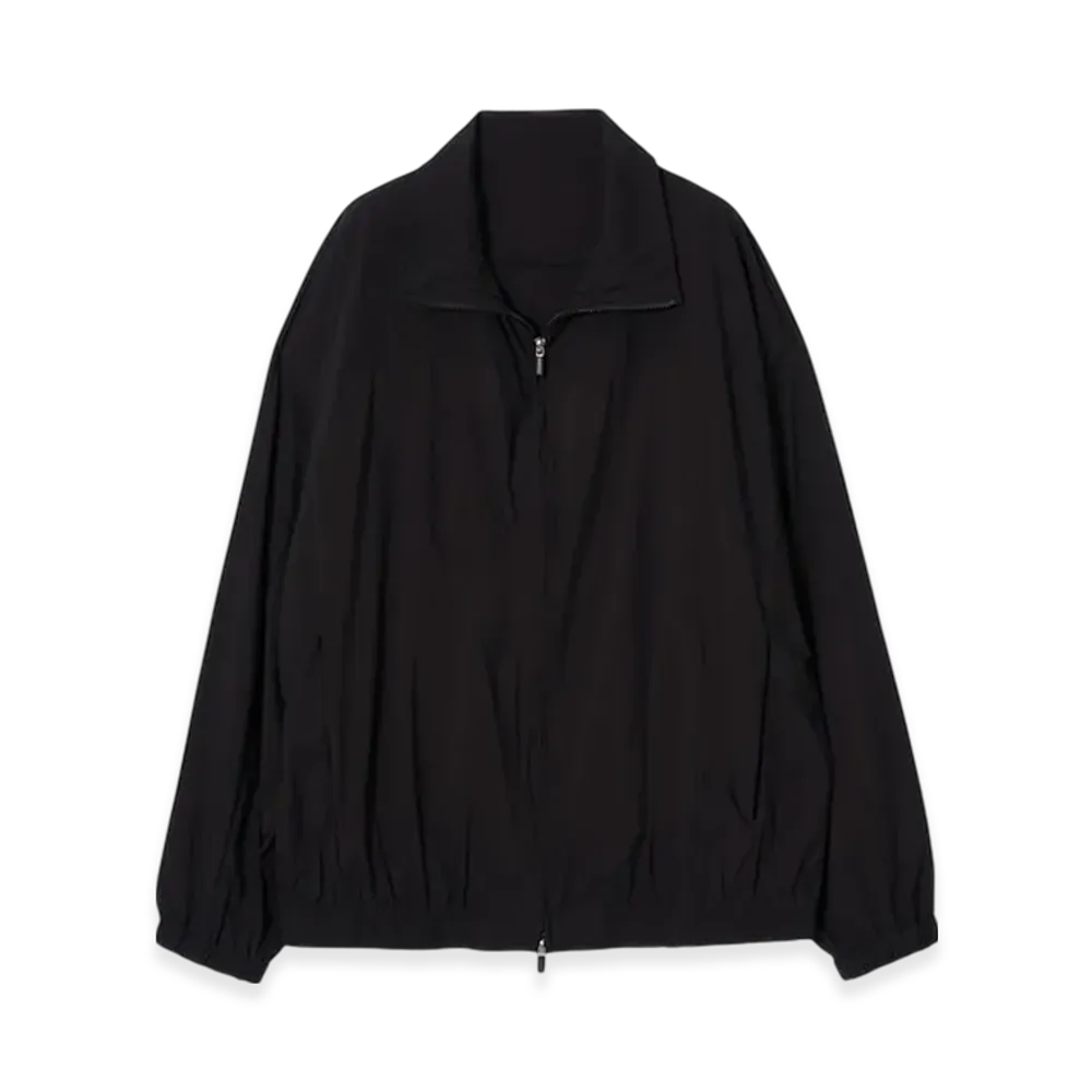 YOKE 4Way Stretch Polyester Minimal Training Jacket "Black"
