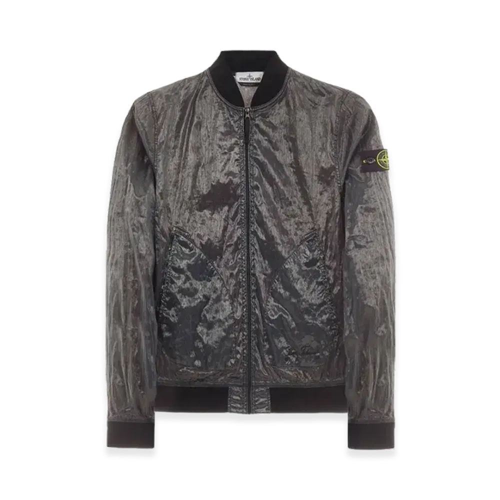 Stone Island 433Q2 Piattina Jacket - 22SS "Charcoal Grey"
