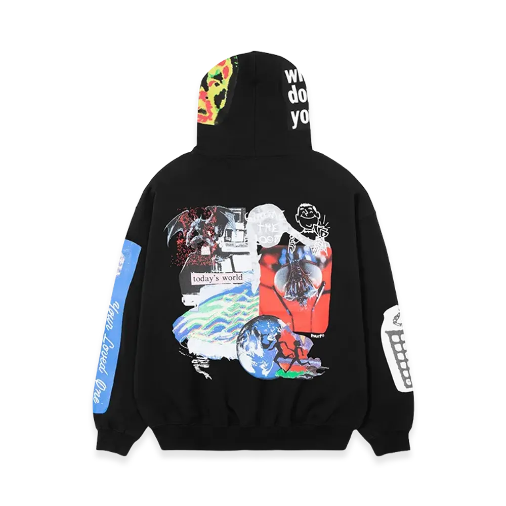 HUF Gimme The Loot Hoodie "Black"