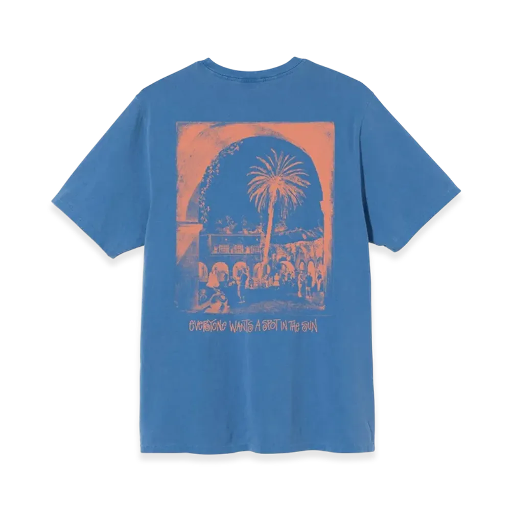 Stussy Spot in The Sun Pig Dyed Tee "Blue"