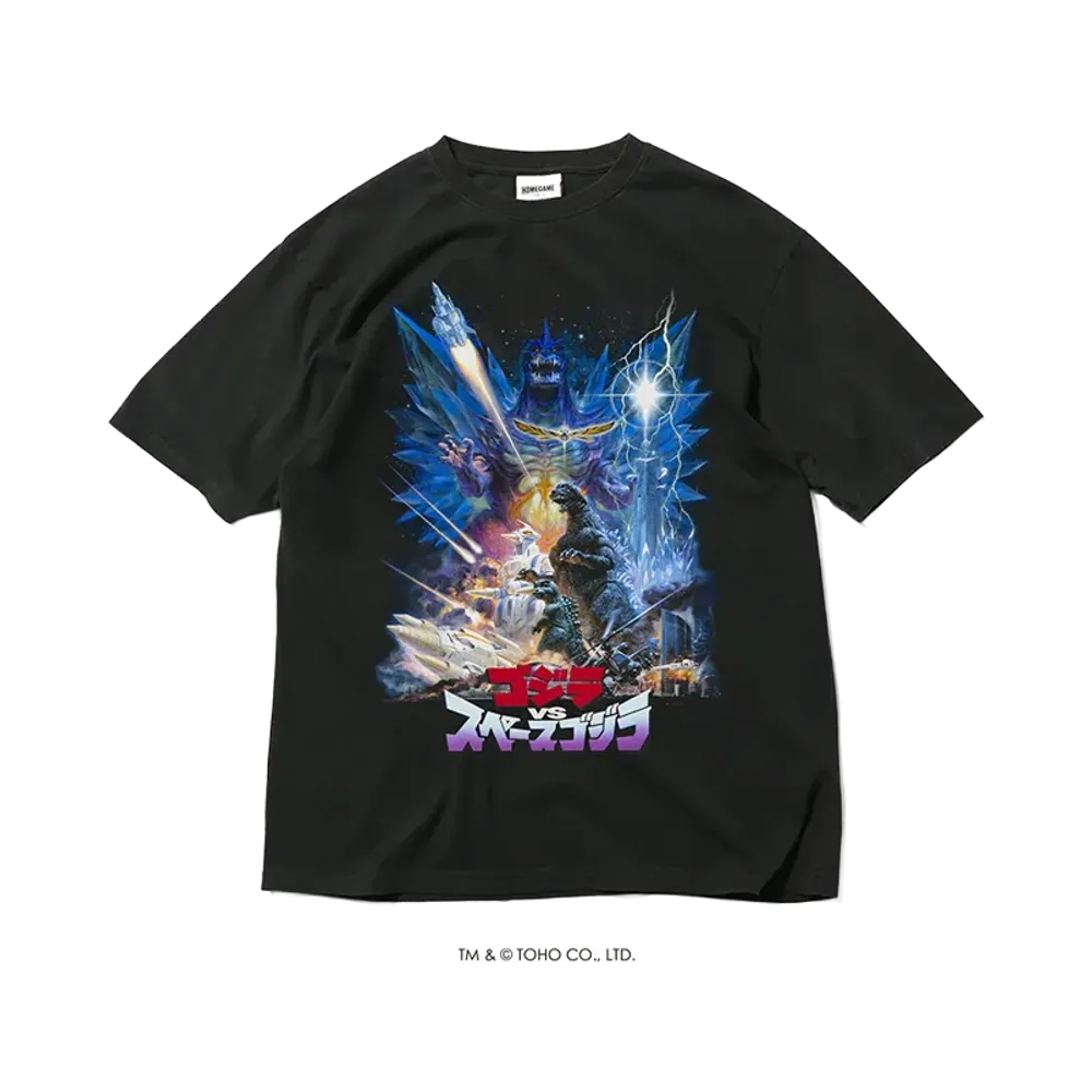 GODZILLA | HOMEGAME \ 1994 ゴジラVSスペースゴジラ TEE BLACK