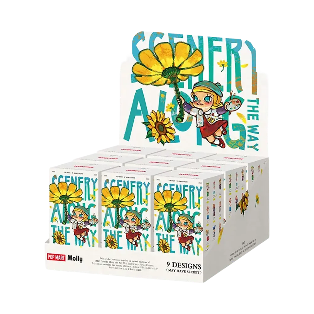 POP MART MOLLY Scenery Along the Way 20th Anniversary Series Figures [Assortment Box]
