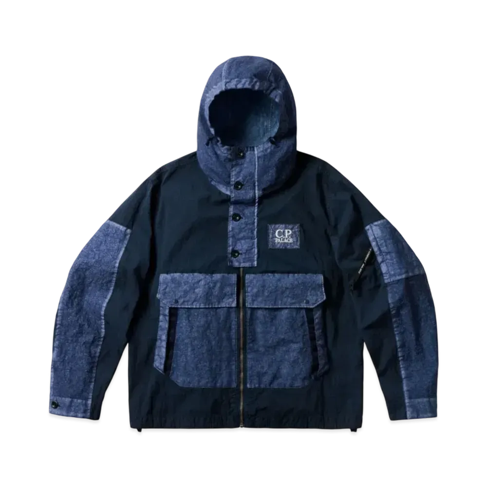PALACE x C.P. Company Zip Through Jacket "Navy"