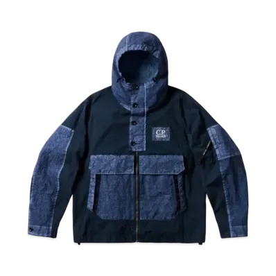 PALACE x C.P. Company Zip Through Jacket "Navy"