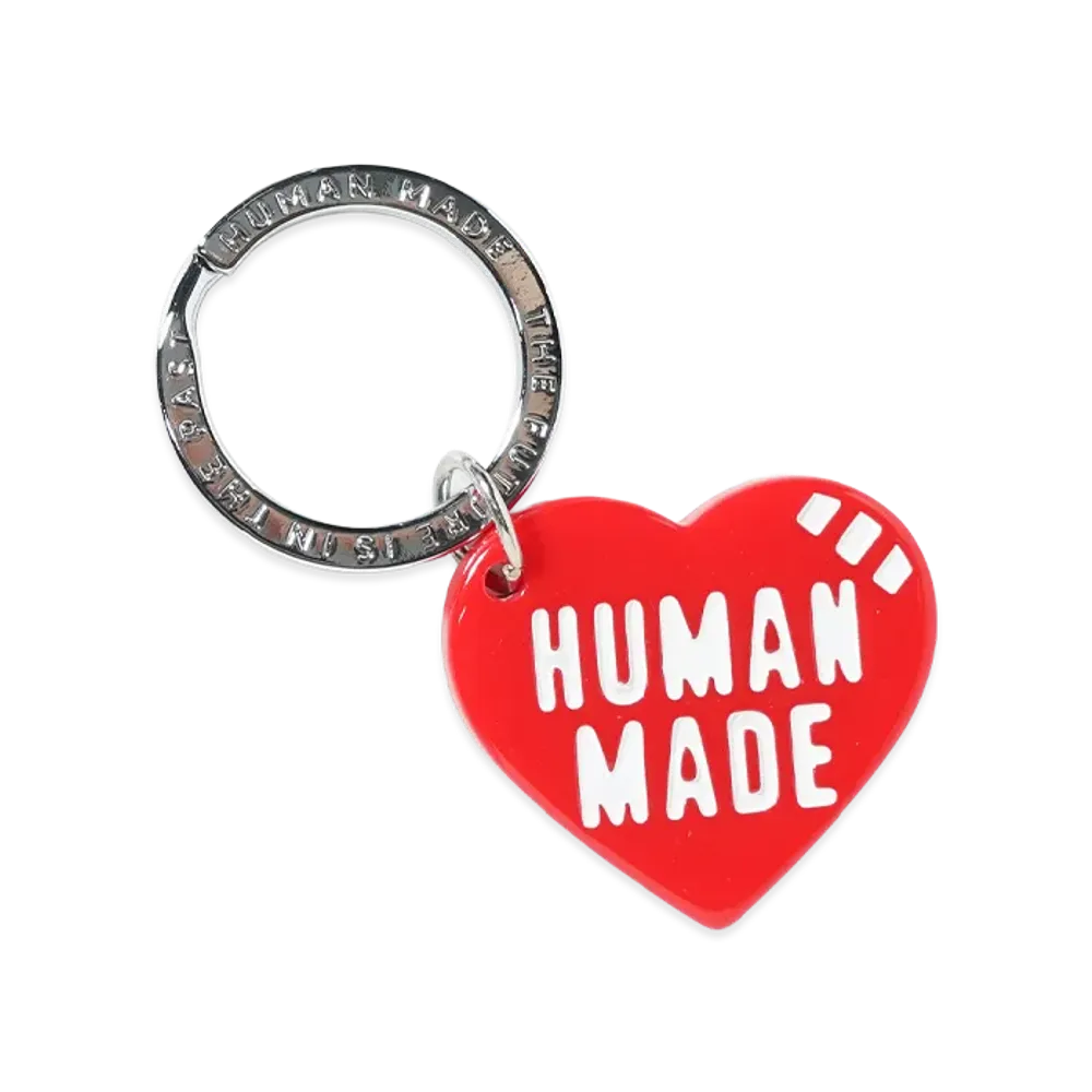 HUMAN MADE Heart Keyring "Red"