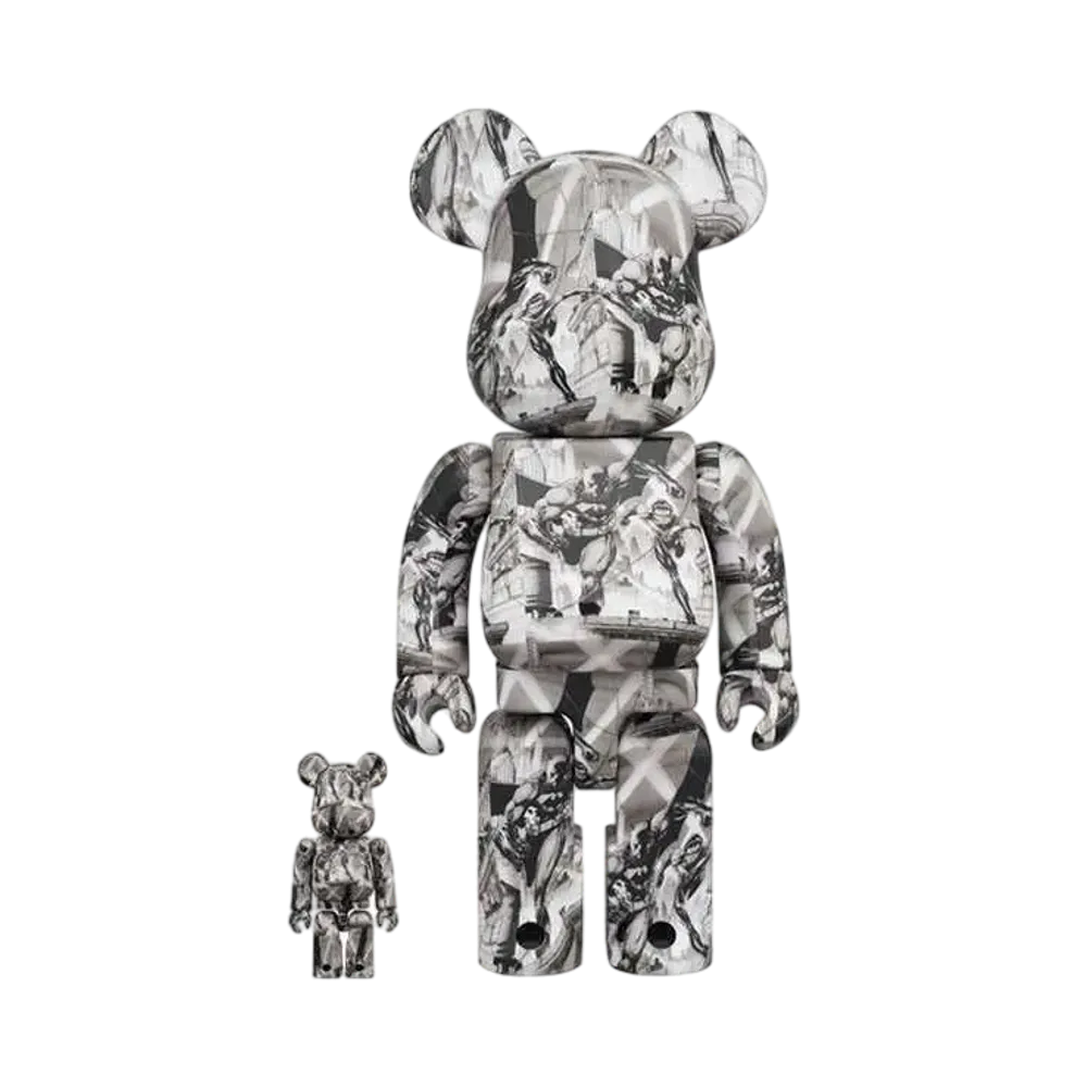 Bearbrick BATMAN HUSH (Pencil Art Ver.) 100% & 400%
