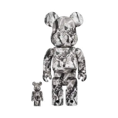 Bearbrick BATMAN HUSH (Pencil Art Ver.) 100% & 400%