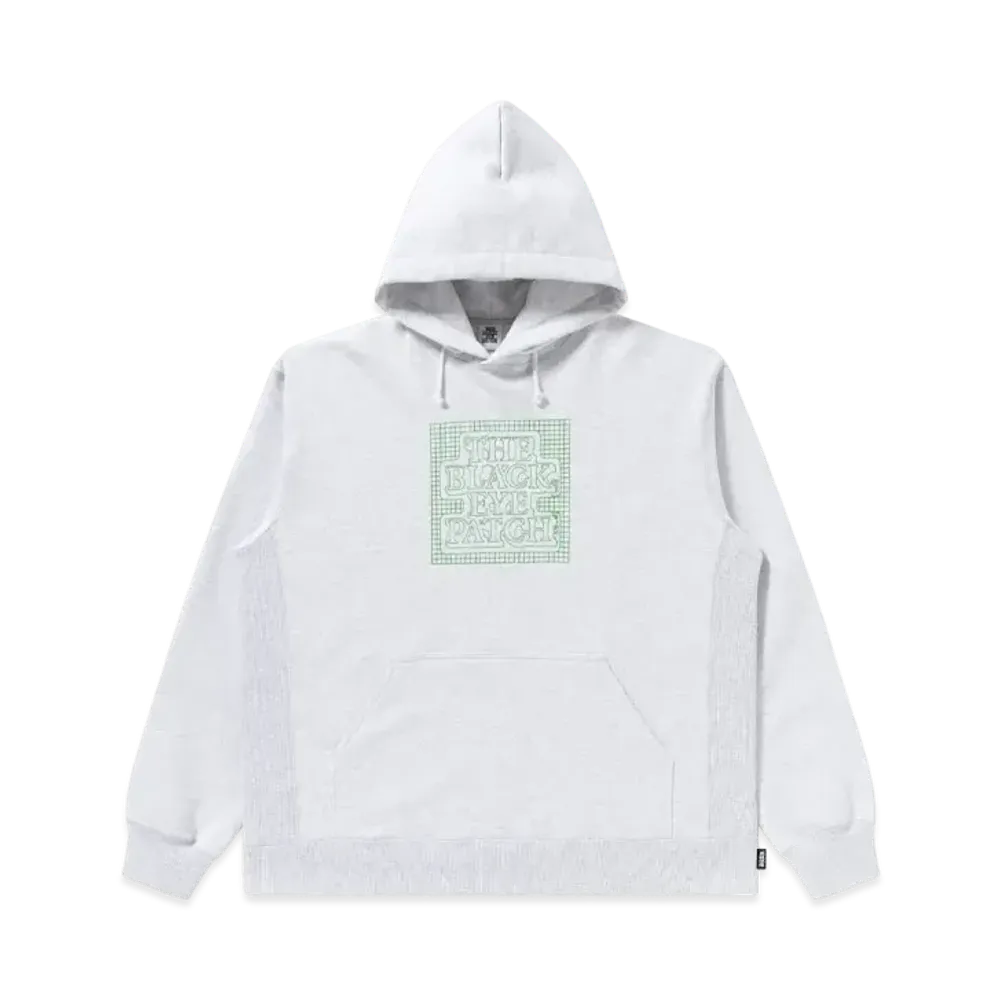 Blackeyepatch Gridded OG Label Hoodie "Ash"