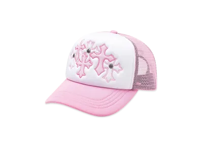 SUPPLIER Multiple Cross Mesh Cap "Pink"