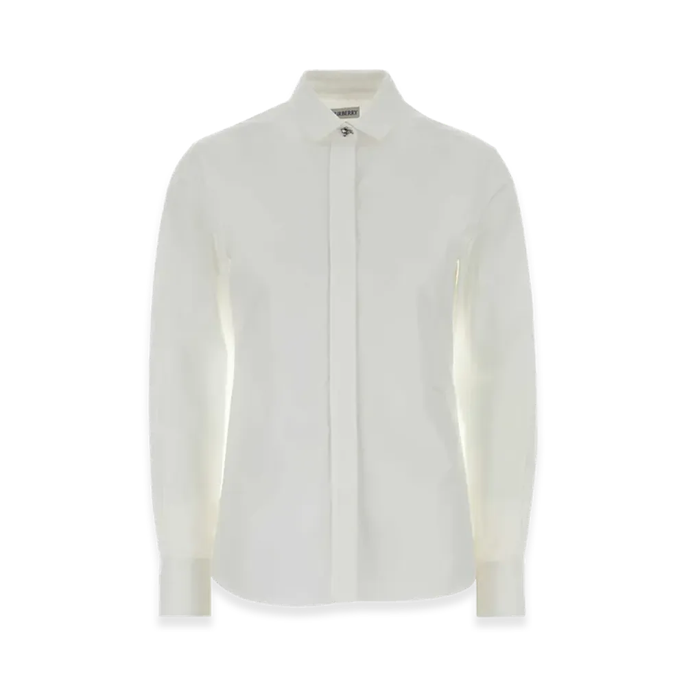 Burberry Women's Poplin Shirt "White"