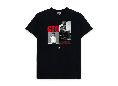 GDC x GTO Monochrome Tee "Black"