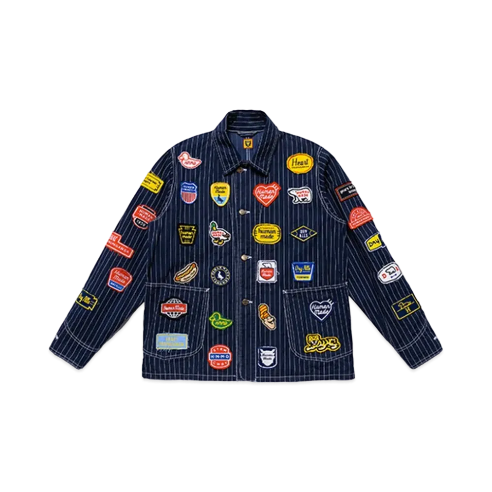 HUMAN MADE PATCH COVERALL "Navy"
