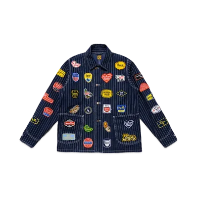 HUMAN MADE PATCH COVERALL "Navy"