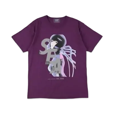WIND AND SEA x Ghost In The Shell Sac_2045 S_E_A T Shirt "Purple"